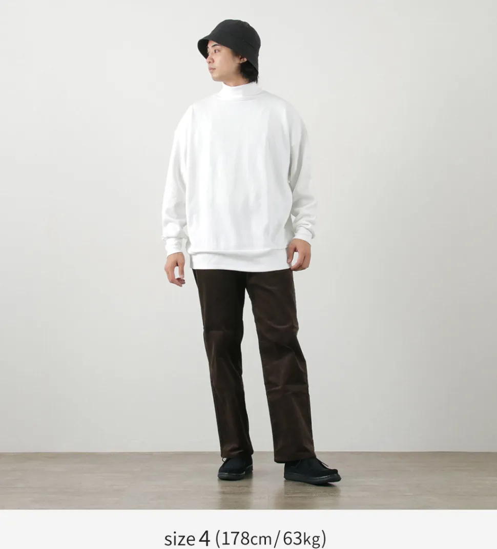 GICIPI / SCIMMIA Mockneck Ribbed Long Sleeve Milano Rib Knit Sewn