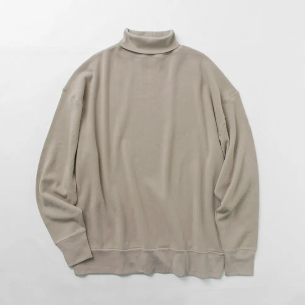 GICIPI / SCIMMIA Mockneck Ribbed Long Sleeve Milano Rib Knit Sewn