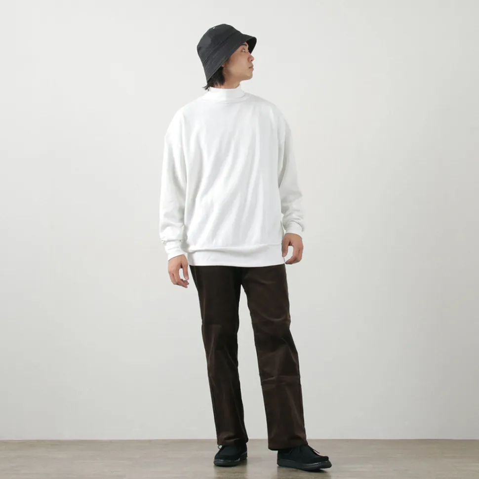 GICIPI / SCIMMIA Mockneck Ribbed Long Sleeve Milano Rib Knit Sewn