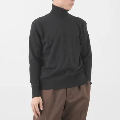 GICIPI / TIGRE Turtle Neck Relaxed Fit Knit Sewn