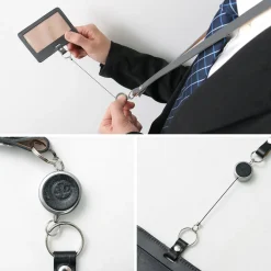 GLENROYAL / ID CASE WITH REEL STRAP