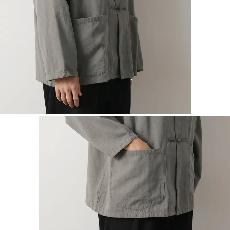 GOHEMP / Goku wide long-sleeved shirt