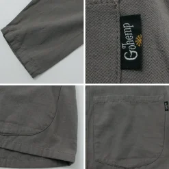 GOHEMP / Goku wide long-sleeved shirt