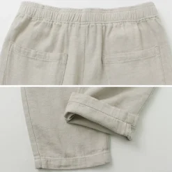 GOHEMP / Greenhill Pants Hemp Cotton Broken Twill