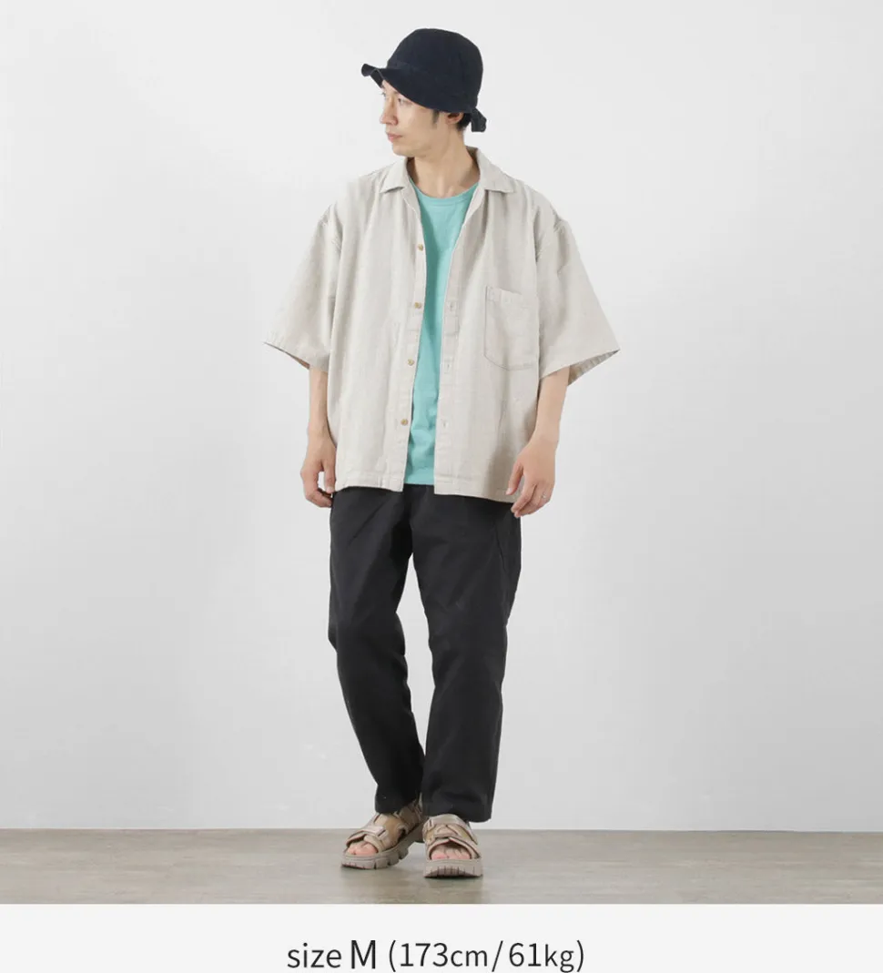 GOHEMP / Greenhill Shirt Hemp Cotton Broken Twill
