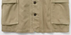 GOHEMP / Green Lodge Jacket Hemp Cotton Recycled Polyester Cloth