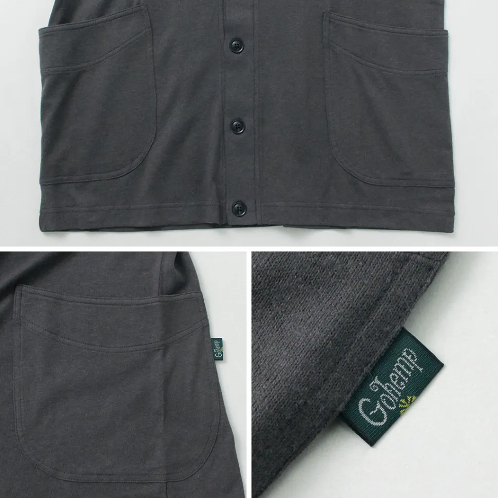 GOHEMP / Hemp Basic Cardigan