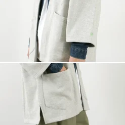 GOHEMP / Hemp Sweatshirt Haori Cardigan