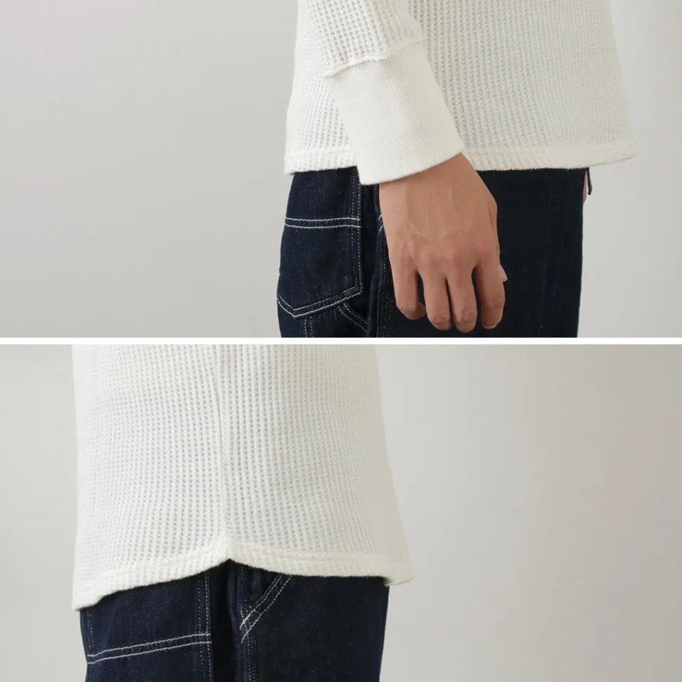 GOHEMP / Hemp Waffle BASIC Raglan Crew