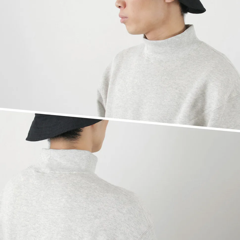 GOHEMP / Mock Neck Sweatshirt