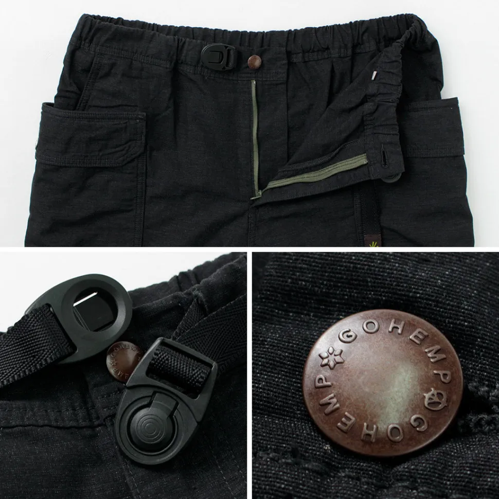 GOHEMP / Ultimate Shorts Hemp Cotton Recycled Polyester Weather Cloth