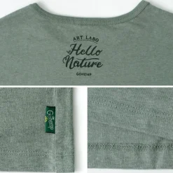 GOHEMP / VEGE & HERB LOGO BASIC S/SL TEE