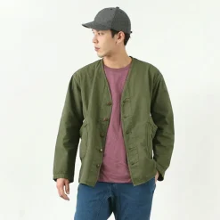 GOHEMP / Vendor no collar jacket