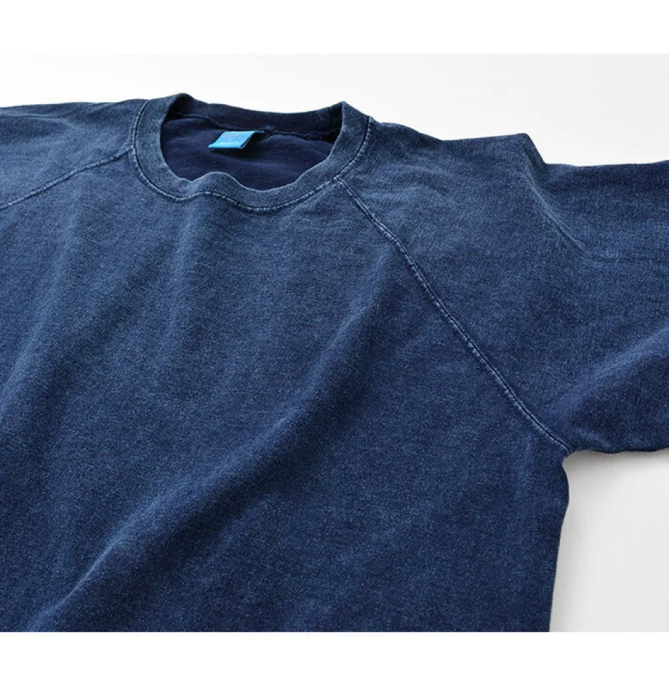 GOOD ON / Baseball T-Shirt Raglan / Indigo Shave
