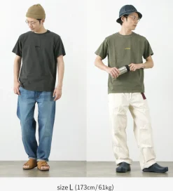 GOOD ON / GOOD ON Arch Logo Embroidery T-shirt