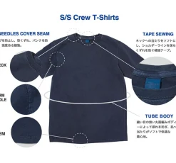 GOOD ON / GO SQUARE LOGO short sleeve T-shirt
