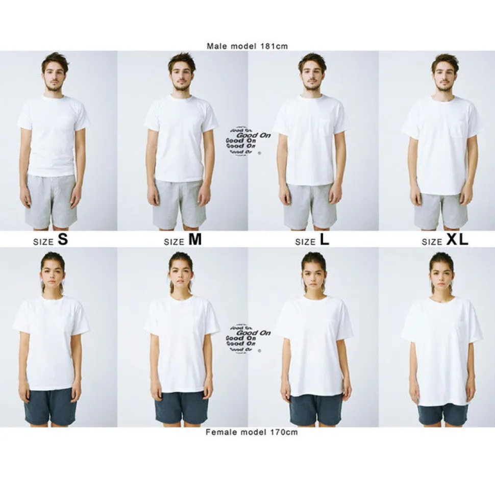 GOOD ON / GOST1103 Short sleeve polo shirt