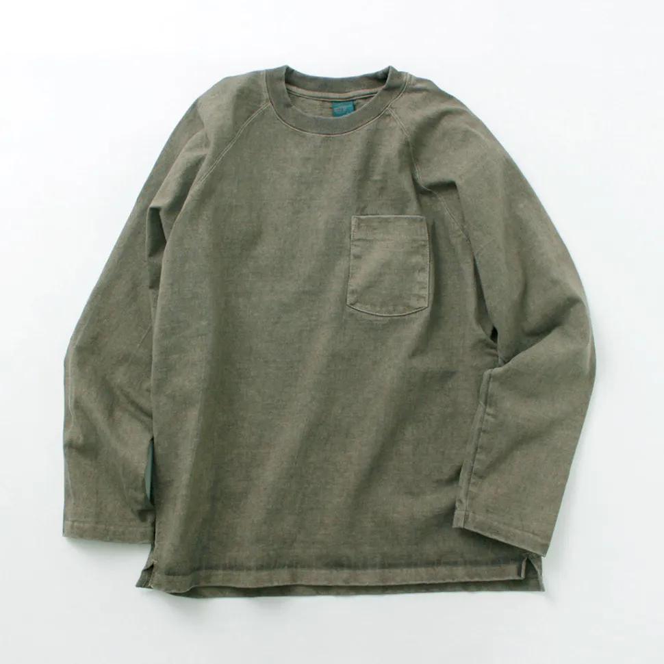 GOOD ON / Heavy Raglan Pocket T-Shirt Long Sleeve