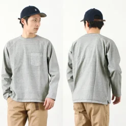 GOOD ON / Heavy Raglan Pocket T-Shirt Long Sleeve