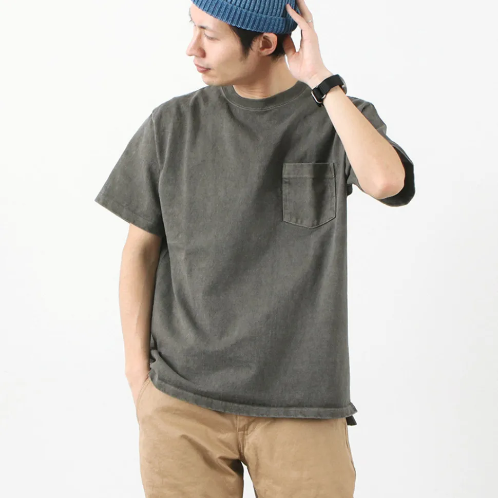 GOOD ON / Heavy Set-in Sleeve Short Sleeve Pocket T-Shirt