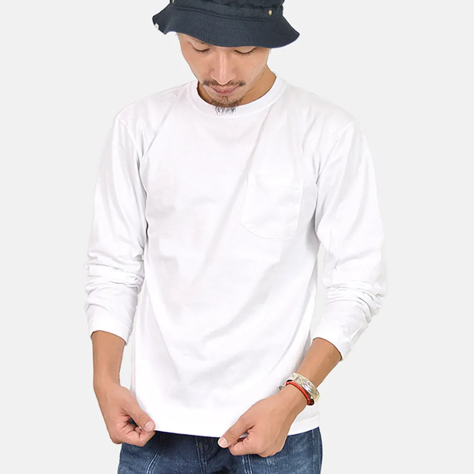 GOOD ON / Long Sleeve Pocket Crew T-Shirt