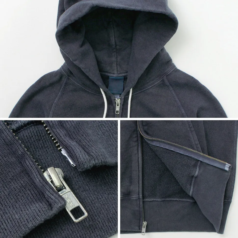 GOOD ON / Raglan Zip Hood Sweatshirt