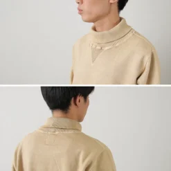 GOOD ON / Rib Neck Sweatshirt