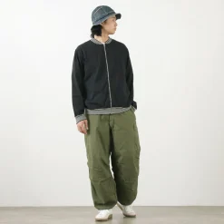 GOOD ON / Striped Rib Tee Track Jacket