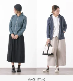 GOOD ON / Zip Tee Parka Pigment Dye