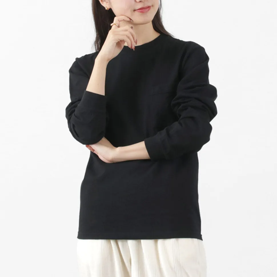 GOODWEAR / Crew Neck Pocket T-Shirt Long Sleeve
