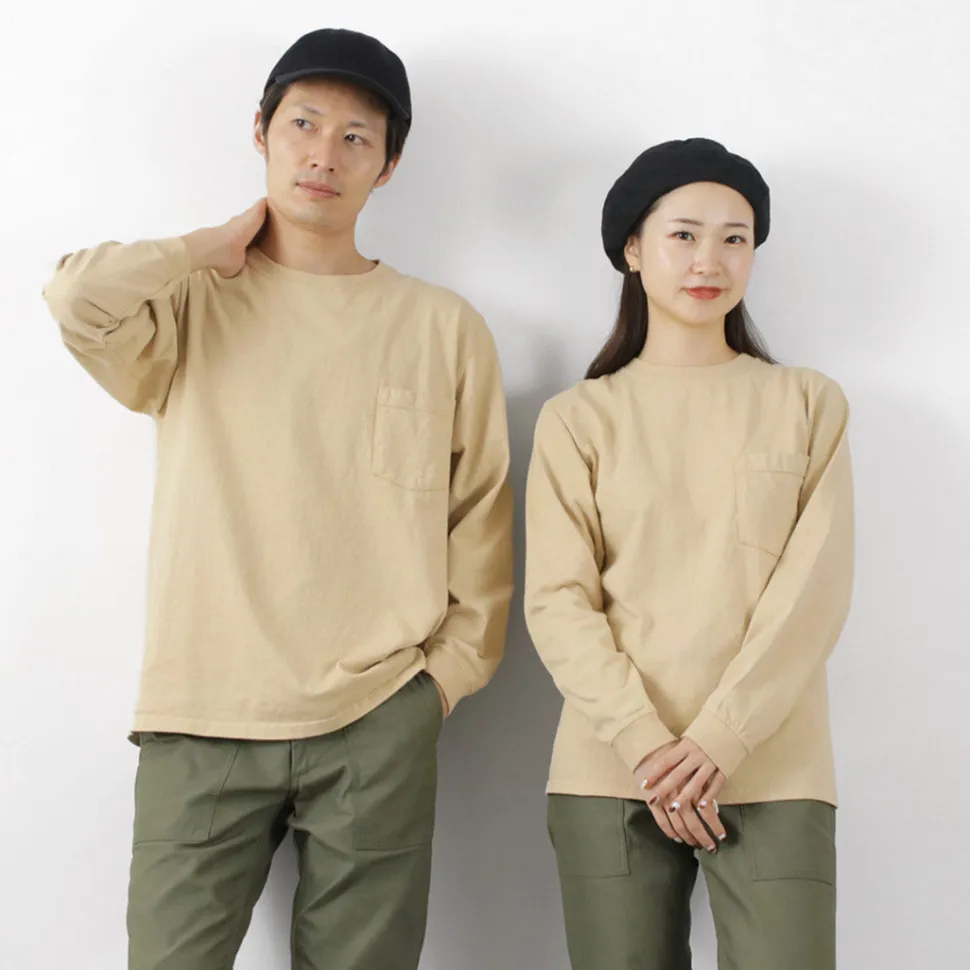 GOODWEAR / Crew Neck Pocket T-Shirt Long Sleeve