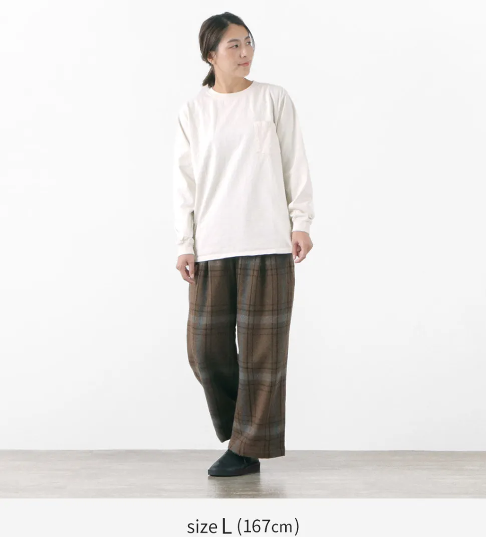 GOODWEAR / Crew Neck Pocket T-Shirt Long Sleeve