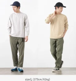 GOODWEAR / Crew Neck Pocket T-Shirt Long Sleeve