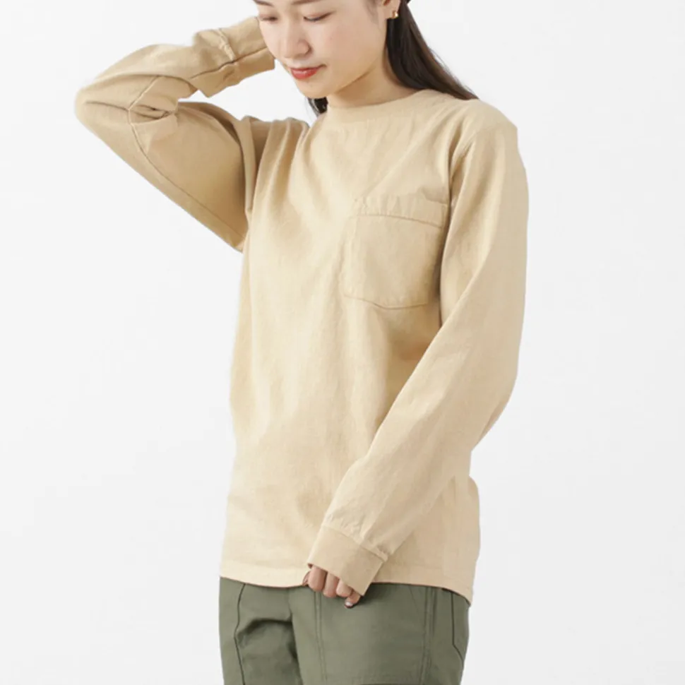 GOODWEAR / Crew Neck Pocket T-Shirt Long Sleeve