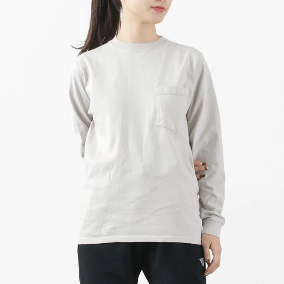 GOODWEAR / Crew Neck Pocket T-Shirt Long Sleeve