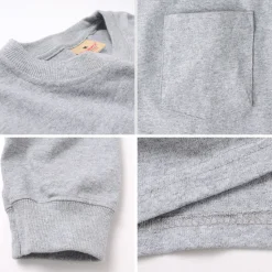 GOODWEAR / Crew Neck Pocket T-Shirt Long Sleeve