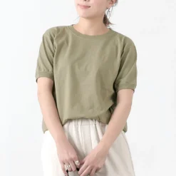 GOODWEAR / Crew Neck Short Sleeve T-Shirt Cuff and Hem Rib