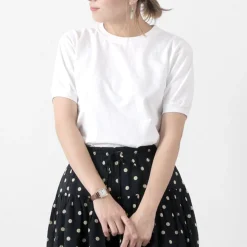 GOODWEAR / Crew Neck Short Sleeve T-Shirt Cuff and Hem Rib