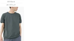 GOODWEAR / Crew Neck Short Sleeve T-Shirt Cuff and Hem Rib