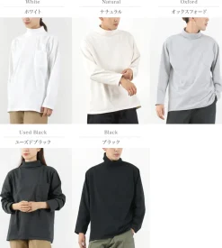 GOODWEAR / Long Sleeve Turtle Neck Pocket Tee