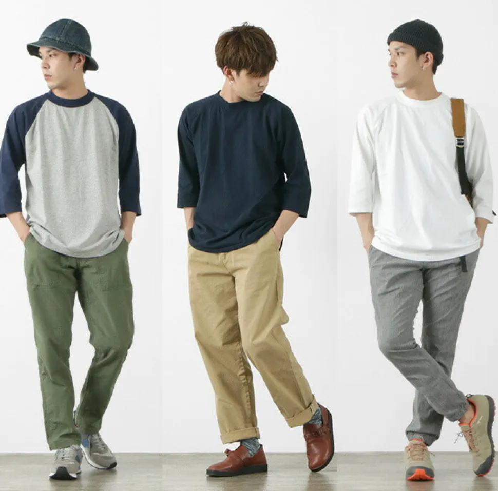 GOODWEAR / 7/10 Sleeve Raglan T-Shirt