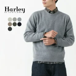 HARLEY OF SCOTLAND / Crew Neck Knit