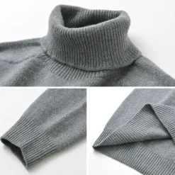 HARLEY OF SCOTLAND / Turtleneck Knit
