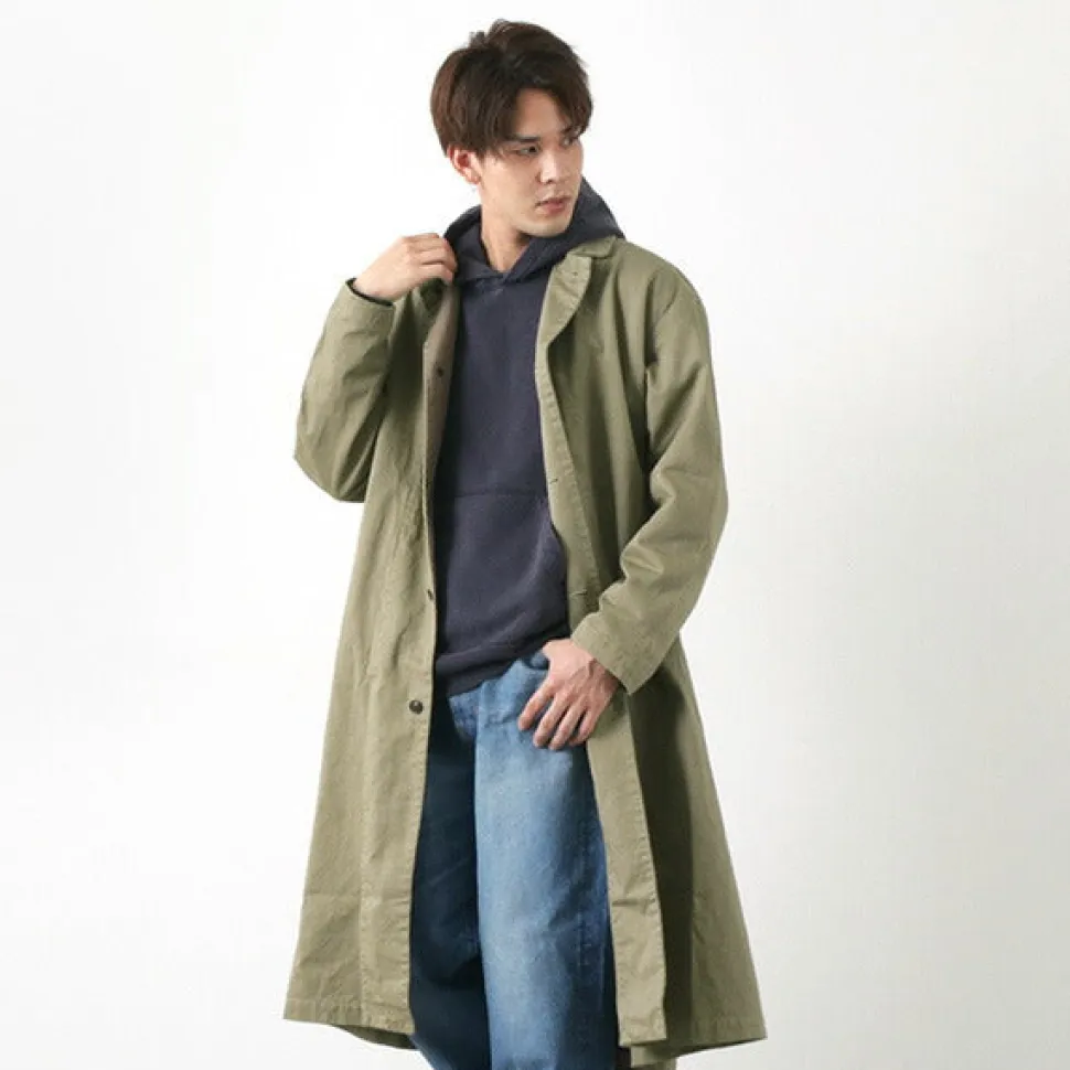 HARVESTY / Chino Cloth Overcoat