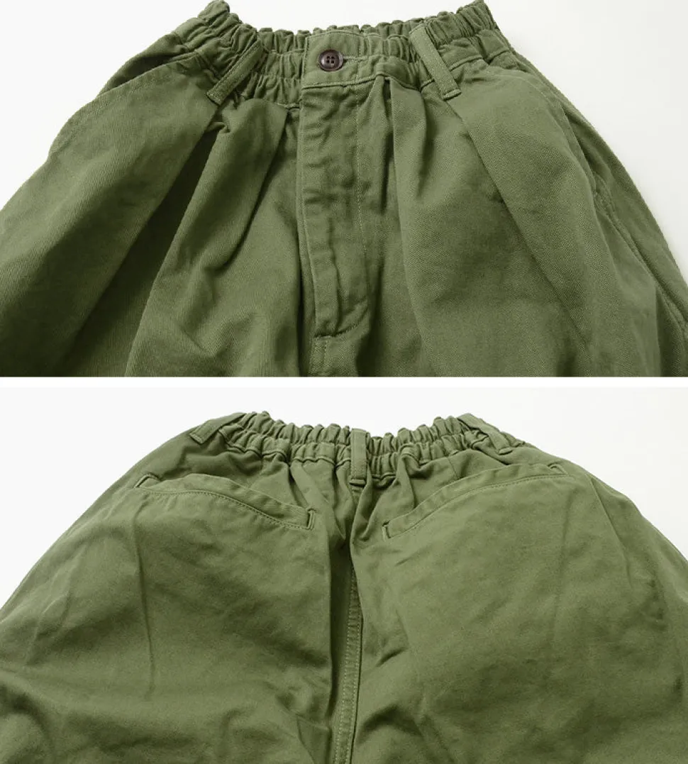 HARVESTY / Cotton Chino Circus Pants
