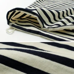 HAVE A GOOD DAY / Striped Loose Long Sleeve T-Shirt