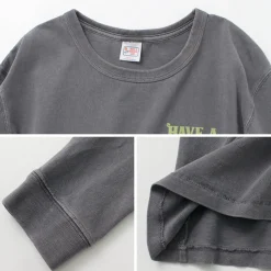 HAVE A GRATEFUL DAY / Tulip & Logo Long Sleeve T-shirt