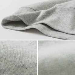 HEALTHKNIT / Classic Sweatshirt Henley Neck Long Sleeve