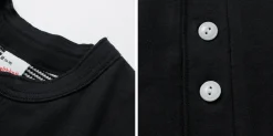 HEALTHKNIT / 2 Pack T-Shirt 7/10 Sleeve + Long Sleeve Waffle