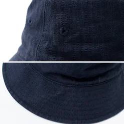 HIGHER / Bespoke Vintage Herringbone Bucket Hat